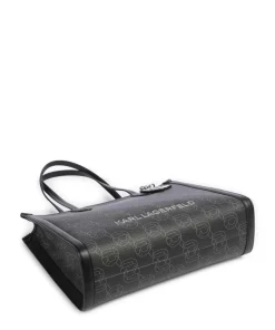 K/Ikonik Mono Shopper Lederimitat schwarz