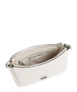 K/Ikonik Schultertasche Lederimitat creme