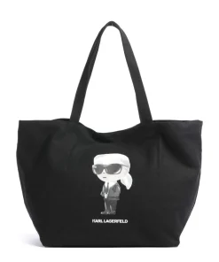 K/Ikonik Shopper Canvas schwarz