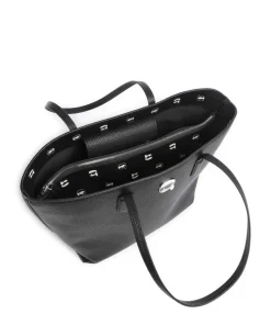 K/Ikonik Shopper Lederimitat schwarz