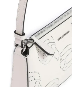 K/Ikonik Umhängetasche fein genarbtes Rindsleder creme