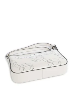 K/Ikonik Umhängetasche fein genarbtes Rindsleder creme