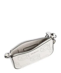 K/Ikonik Umhängetasche fein genarbtes Rindsleder creme