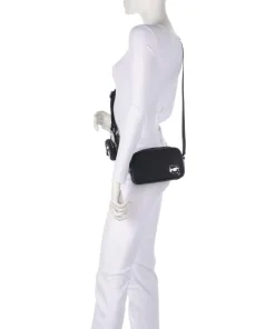 K/Ikonik Umhängetasche recyceltes Nylon schwarz