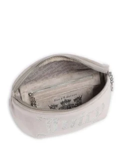 Kimberly Gürteltasche Samtgewebe elfenbein