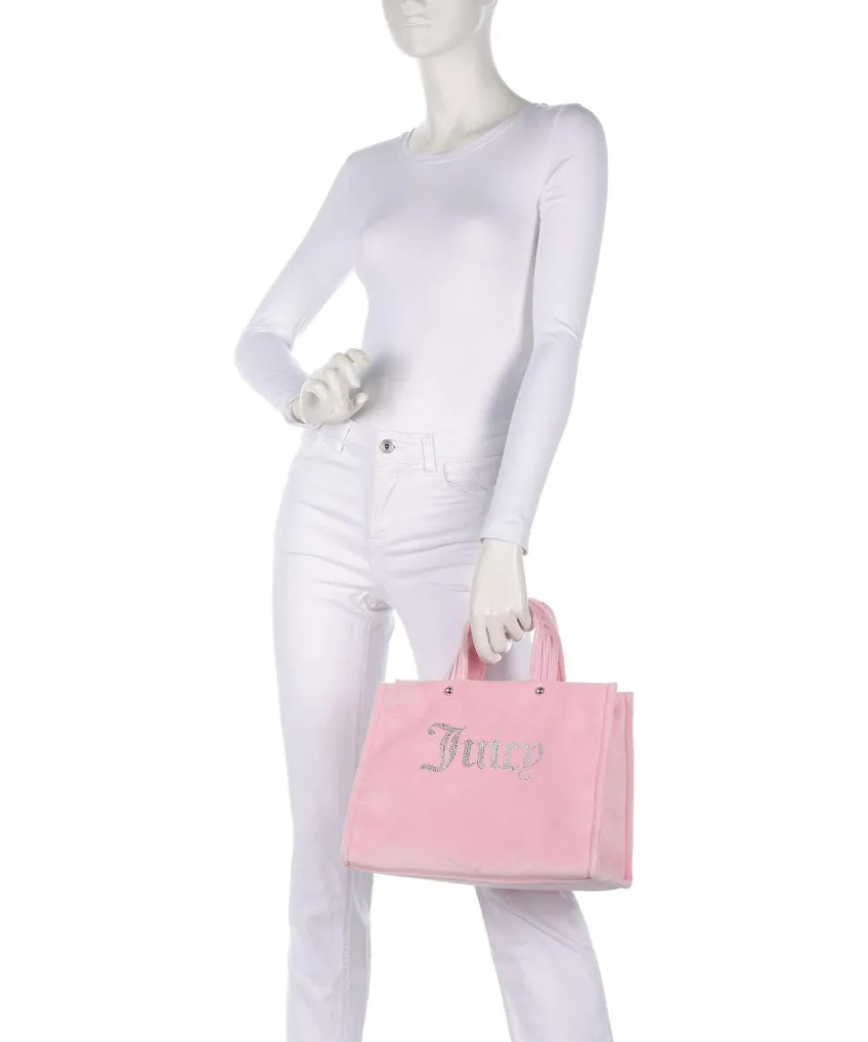 Kimberly M Handtasche Samtgewebe rosa