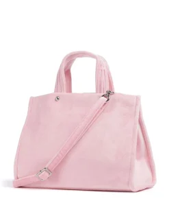Kimberly M Handtasche Samtgewebe rosa