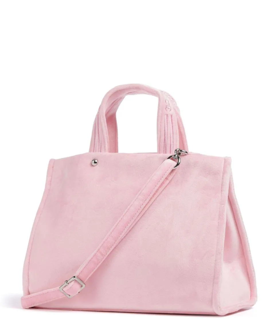 Kimberly M Handtasche Samtgewebe rosa