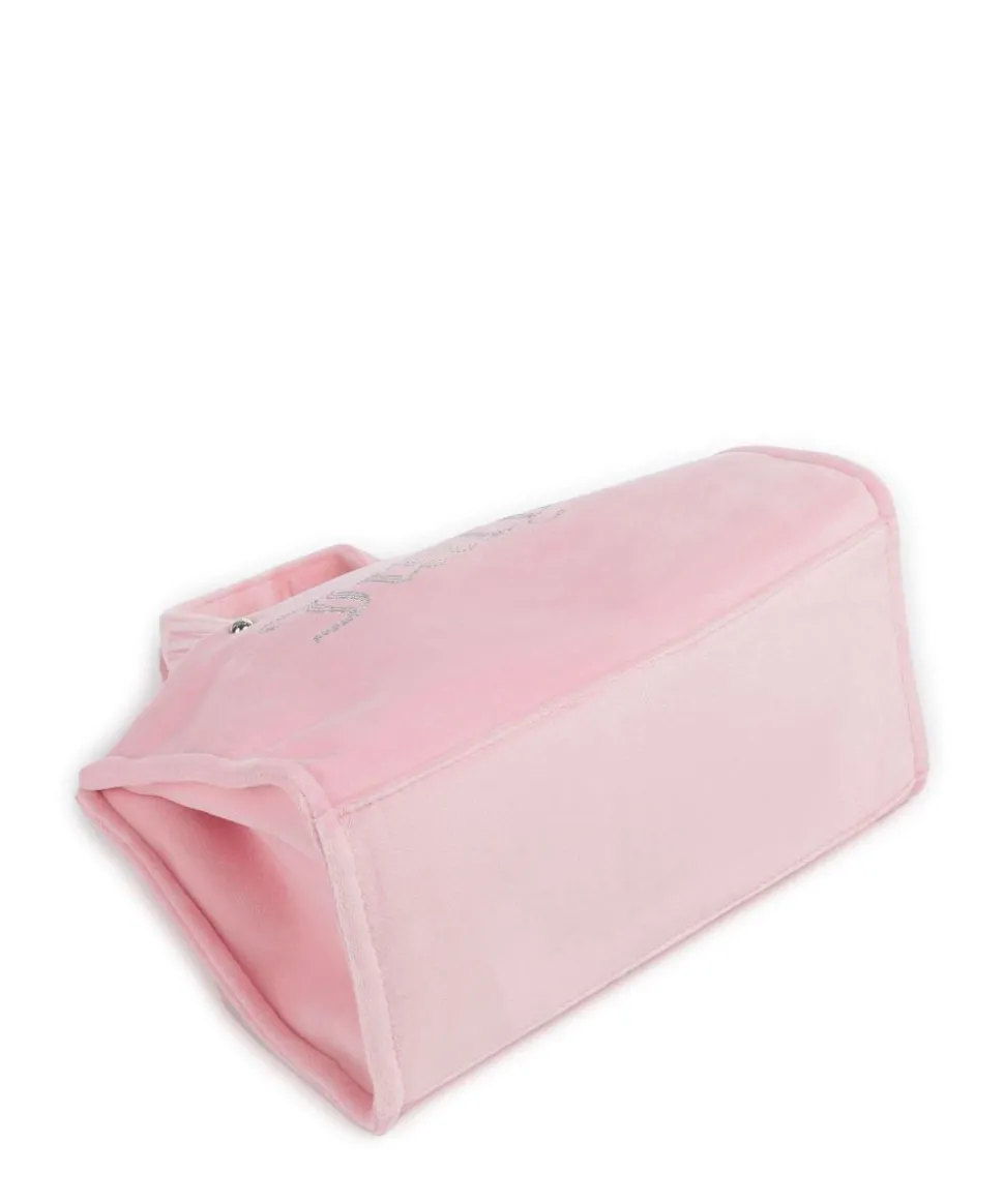 Kimberly M Handtasche Samtgewebe rosa