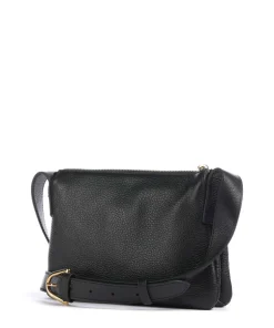 Kirsten Umhängetasche genarbtes Rindsleder schwarz