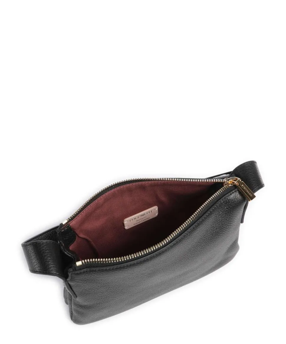 Kirsten Umhängetasche genarbtes Rindsleder schwarz