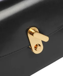 Kkayli Umhängetasche Rindsleder schwarz