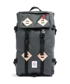 Klettersack Reiserucksack Nylon dunkelgrau