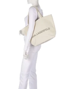 K/Monogram Shopper Canvas elfenbein