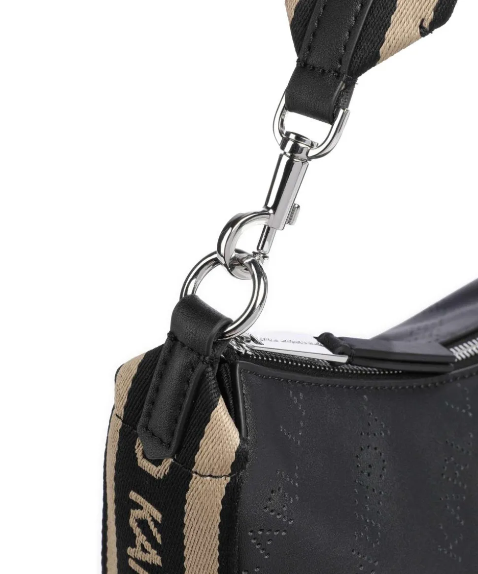 K/Moon Medium Beuteltasche recyceltes Polyester, Polyurethane schwarz