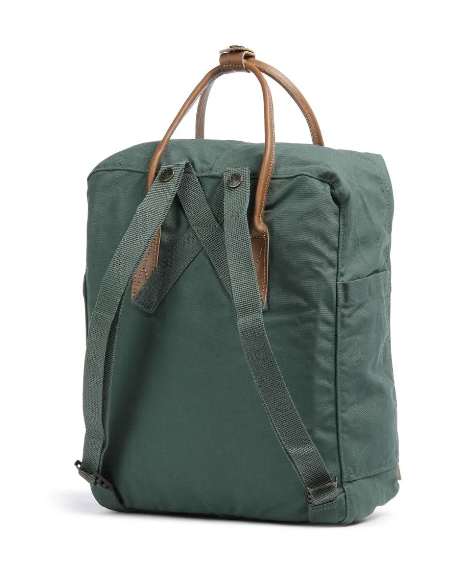 Kånken No. 2 Rucksack Bio-Baumwolle, recyceltes Polyester dunkelgrün