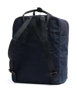 Kånken Re-Wool Rucksack recyceltes Nylon, Textil dunkelblau