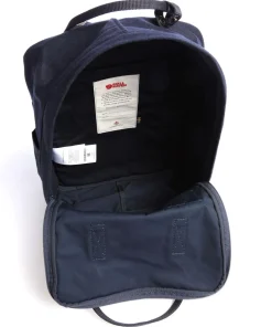 Kånken Re-Wool Rucksack recyceltes Nylon, Textil dunkelblau