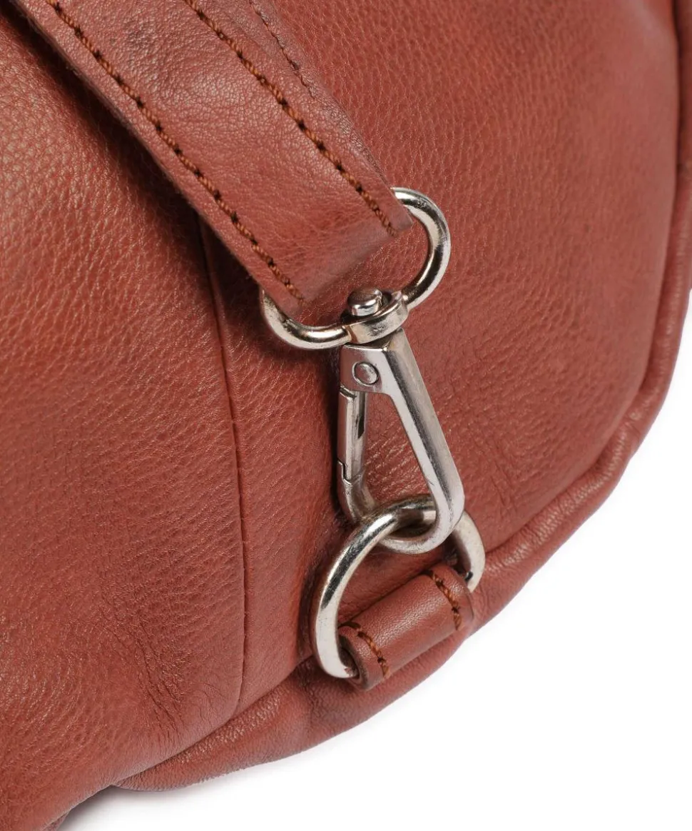 Kohlmarkt 108 Slingbag genarbtes Rindsleder rotbraun