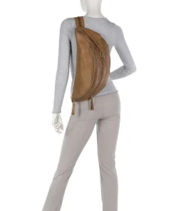 Kohlmarkt 108 Slingbag genarbtes Rindsleder olivgrün