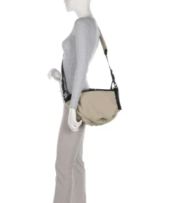 Komatsu Onibegie Umhängetasche Nylon beige