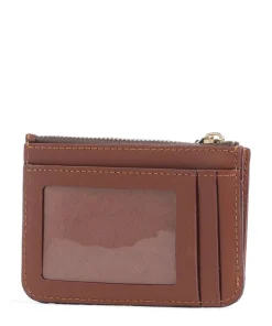 Kreditkartenetui Canvas braun