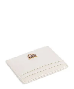 Kreditkartenetui fein genarbtes Kalbsleder weiß