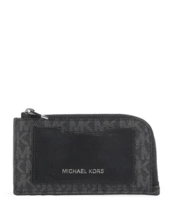 Kreditkartenetui Lederimitat schwarz