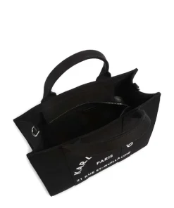 K/Rue St Guillaume Medium Handtasche Canvas schwarz