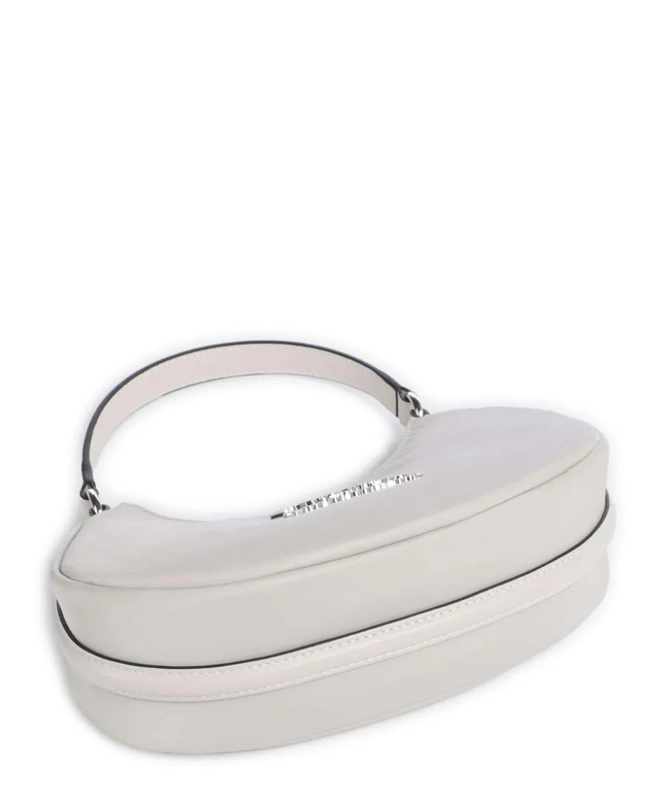 K/Rue St Guillaume Schultertasche recyceltes Polyamid elfenbein