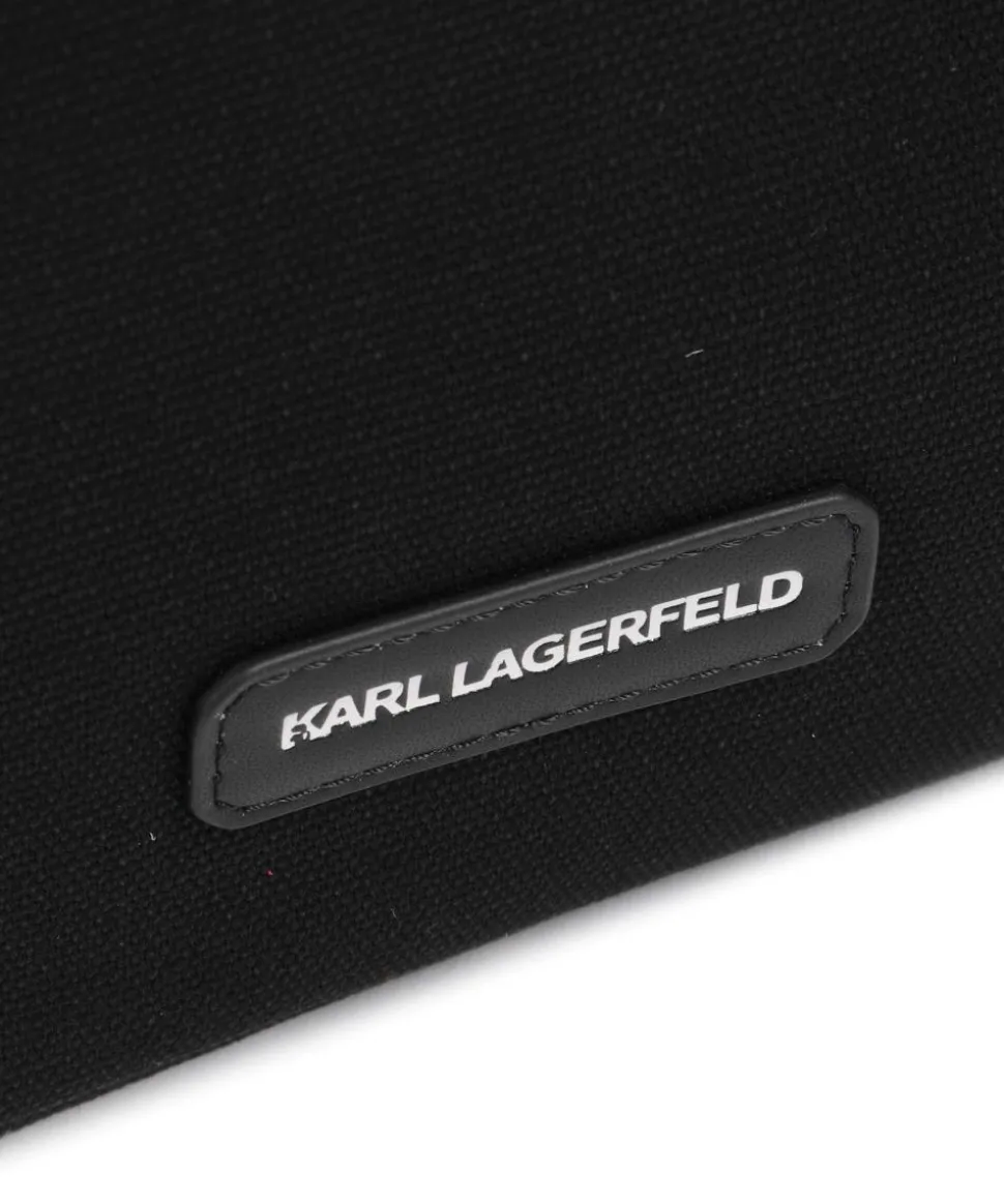 K/Rue St Guillaume Shopper Canvas schwarz