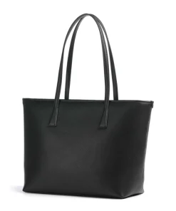 K/Rue St Guillaume Shopper Lederimitat schwarz