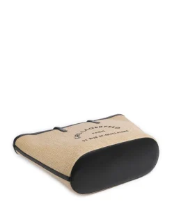 K/Rue St Guillaume Shopper Polyurethane natur/schwarz