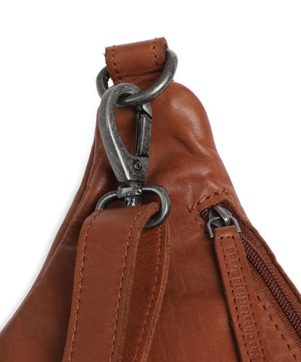 Kruger Gürteltasche weiches Rindsleder cognac