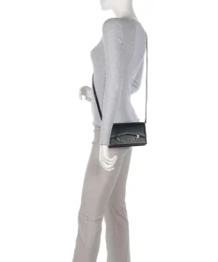 K/Seven Geldbörse genarbtes Rindsleder schwarz