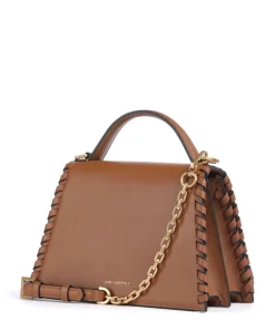 K/Signature 2.0 Handtasche genarbtes Rindsleder braun