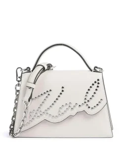 K/Signature 2.0 Small Handtasche Rindsleder weiß