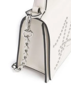 K/Signature 2.0 Small Handtasche Rindsleder weiß