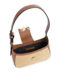 K/Signature Schultertasche Polypropylen beige/braun