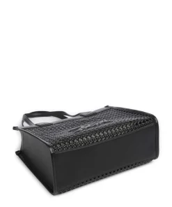 K/Skuare Shopper Lederimitat schwarz