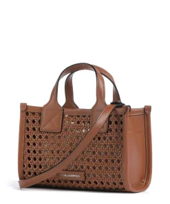 K/Skuare Small Handtasche Lederimitat braun