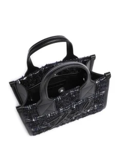 K/Skuare Small Handtasche Textil schwarz