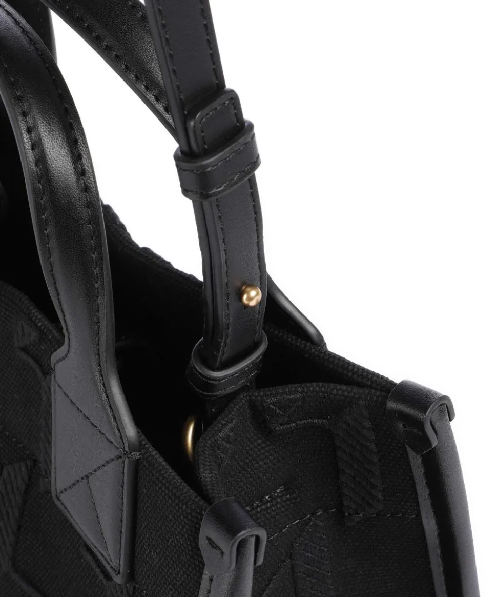K/Skuare Small Umhängetasche Baumwolle, Lederimitat schwarz