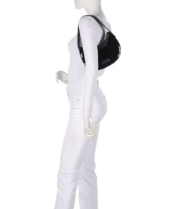 K/Soiree Schultertasche Lederimitat schwarz