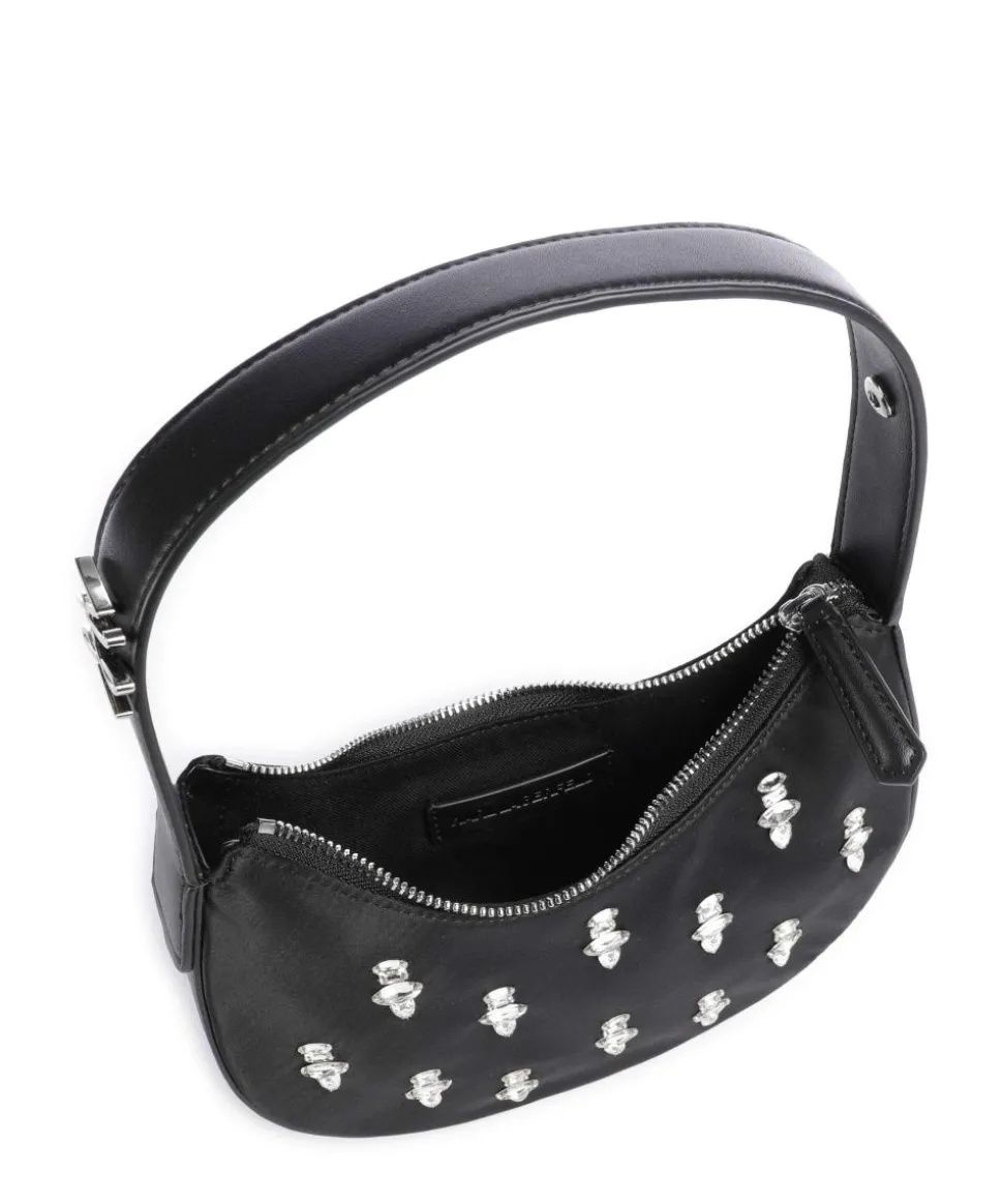 K/Soiree Schultertasche Polyester, Polyurethane schwarz