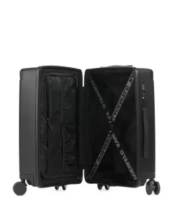 K/Travel 4-Rollen Trolley schwarz 48 cm