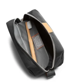 Kulturbeutel schwarz 25 cm