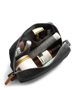 Kulturbeutel schwarz 25 cm