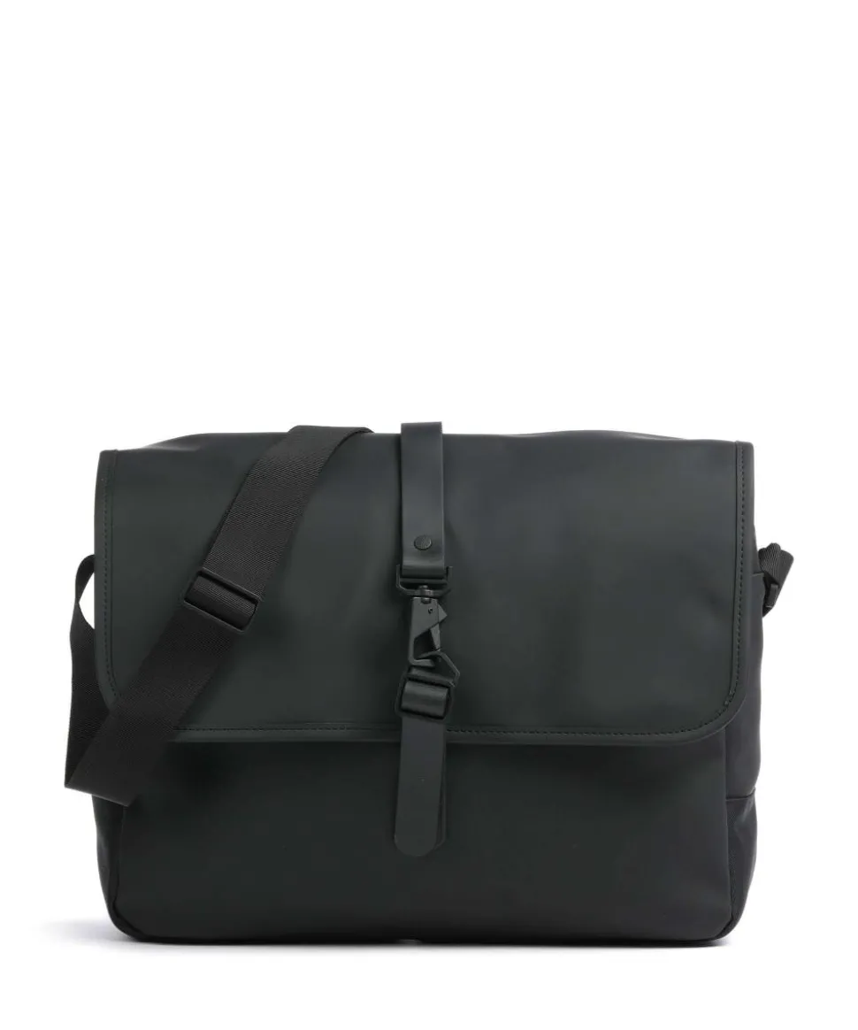 Kuriertasche 16″ Polyurethane, Polyester schwarz