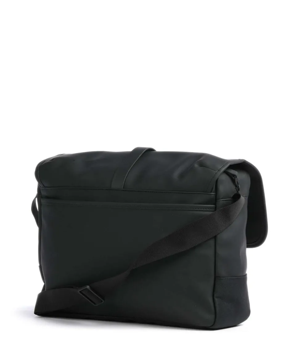 Kuriertasche 16″ Polyurethane, Polyester schwarz